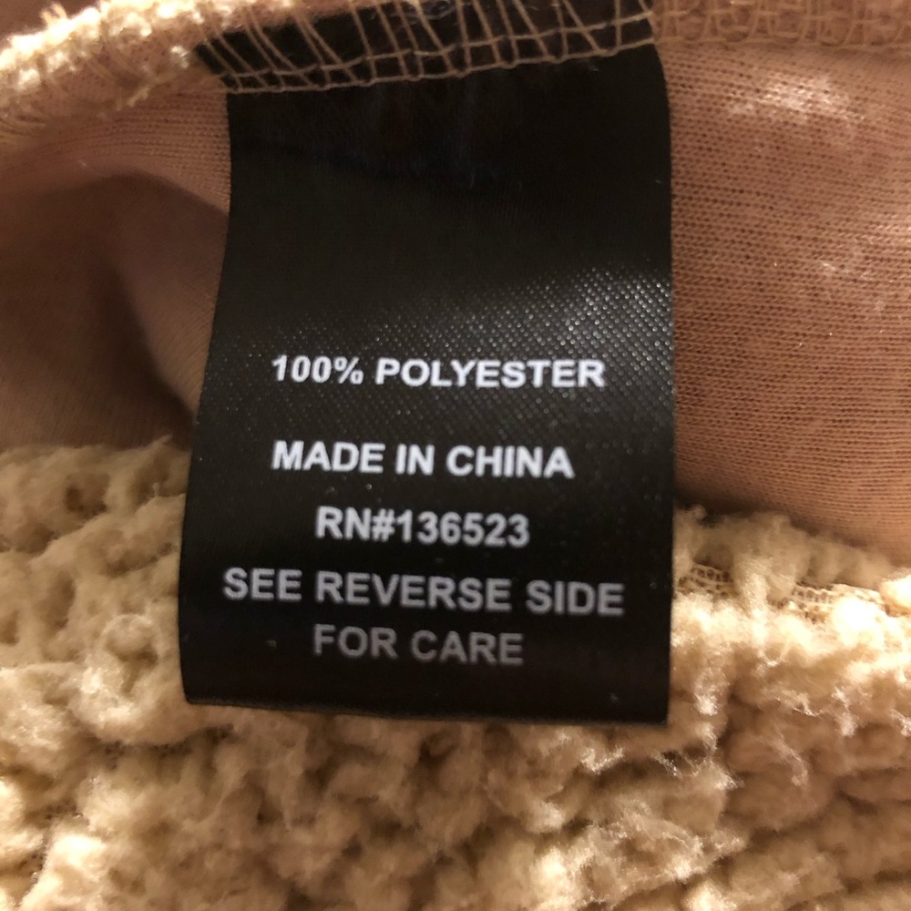 Brooklyn Cloth Beige Hoodie Sweater - Picture 8 of 8